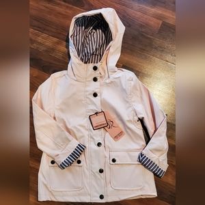 NEW Girls pink raincoat